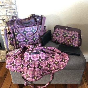 PetuniaPickleBottomCityCarryall/clutch/cover